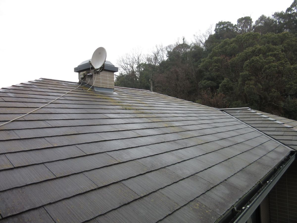 【和歌山市】　B様邸<br>『ブラックの屋根が重厚感溢れる素敵な仕上がりに…✧₊°』3
